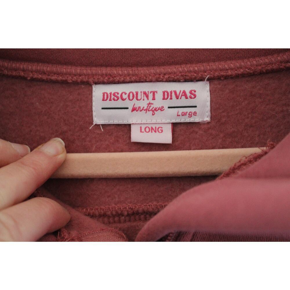 Women's Size Large  Discount Divas Boutique Sweat Suit - Picture 9 of 9